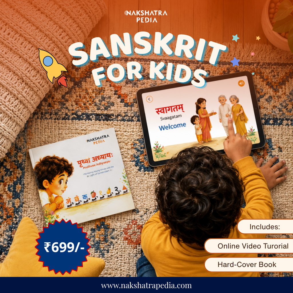 Pruthvee Adhyaaya: - Sanskrit for Kids (पृथ्वी अध्यायः) | Illustrated Samskrutam Learning Book
